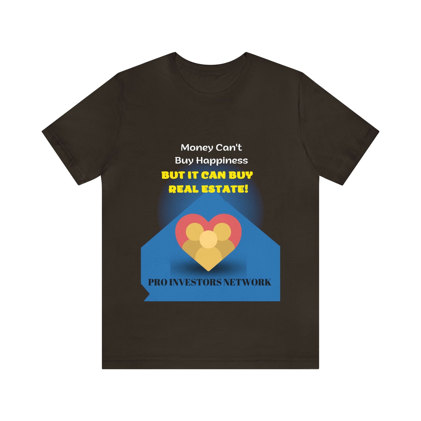 Money Buy Real Estate Heart PRO T-shirt