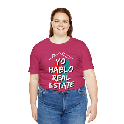 Yo Hablo Real Estate PRO Unisex Jersey Short Sleeve Tee