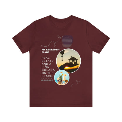 Retirement Piña Colada & Beach T-shirt