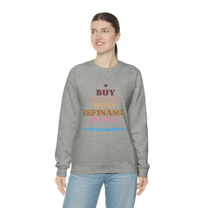 Buy Rehab Rent Refinance Unisex Heavy Sweatshirt