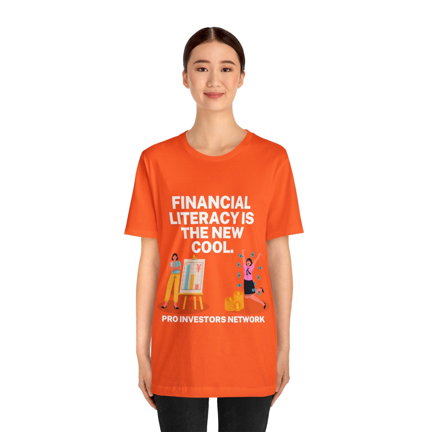 Financial Literacy is Cool PRO T-shirt