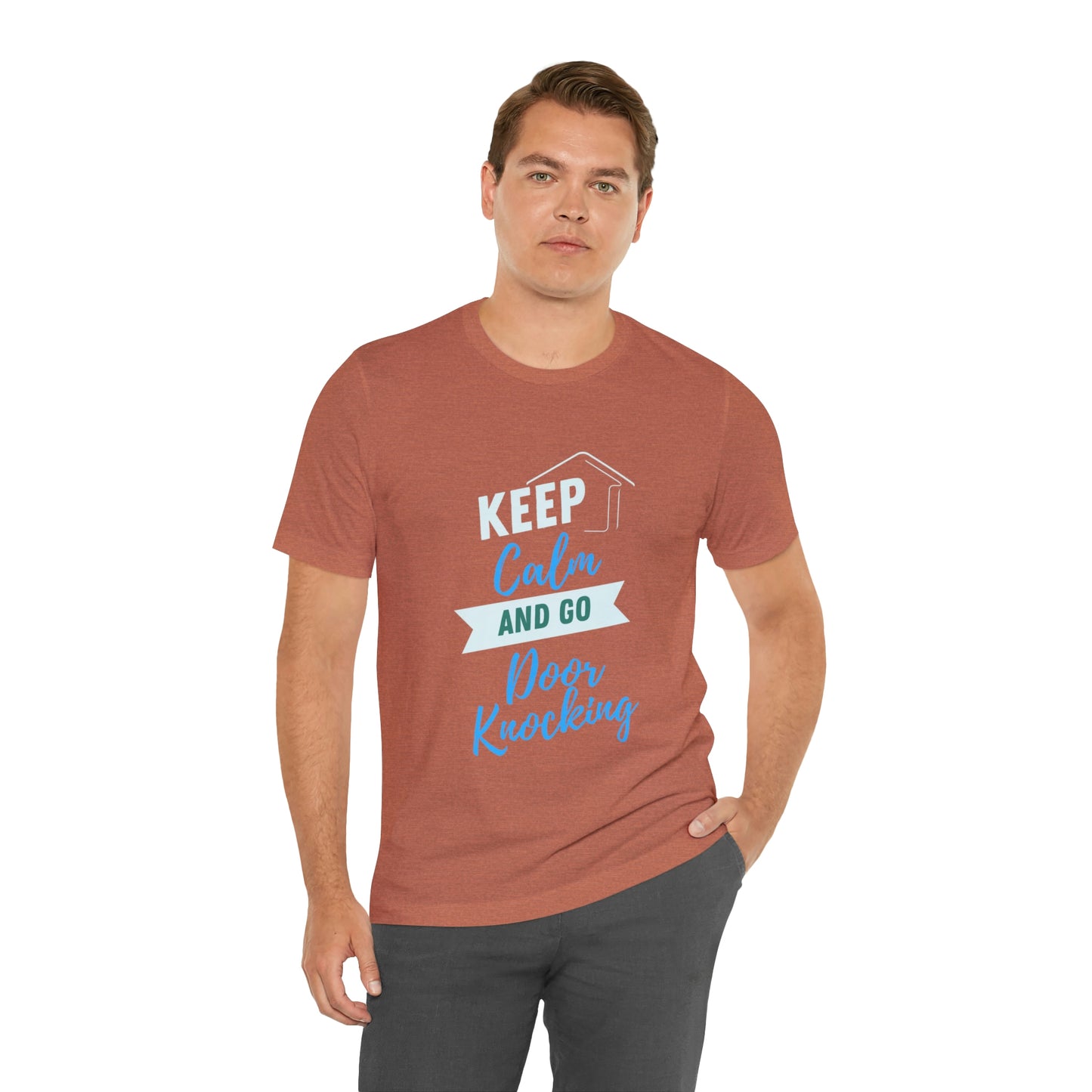 Keep Calm & Door Knock Unisex T-shirt