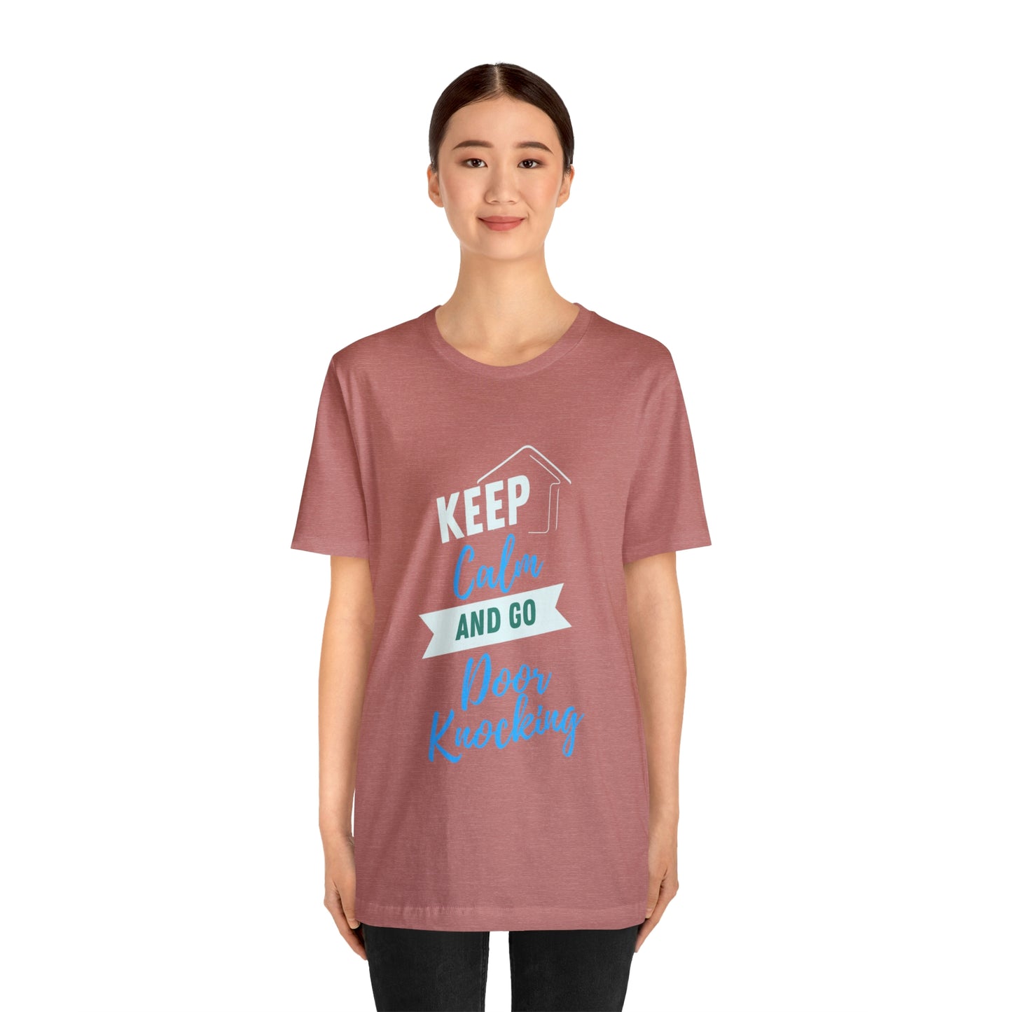 Keep Calm & Door Knock Unisex T-shirt