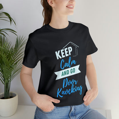 Keep Calm & Door Knock Unisex T-shirt