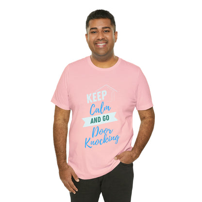 Keep Calm & Door Knock Unisex T-shirt