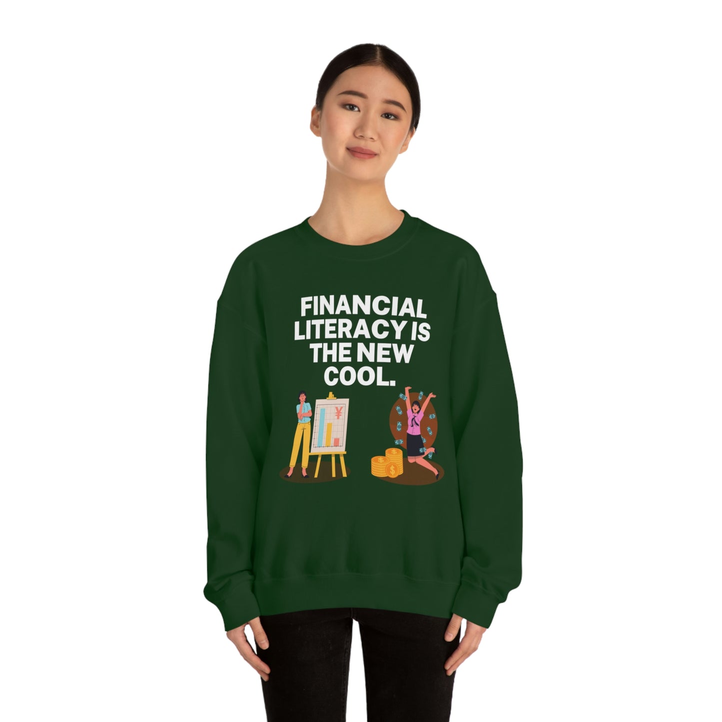 Financial Literacy Is Cool Unisex Sweatshirt