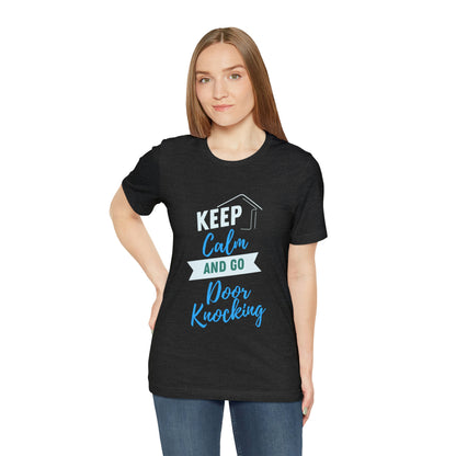 Keep Calm & Door Knock Unisex T-shirt