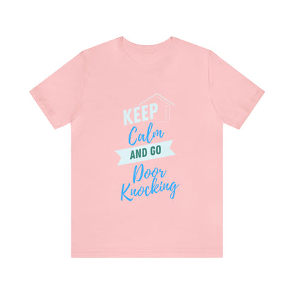 Keep Calm & Door Knock Unisex T-shirt