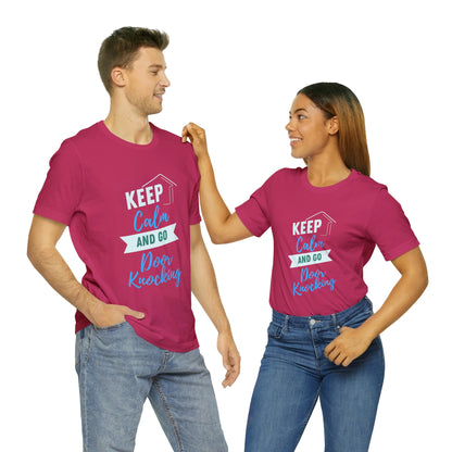 Keep Calm & Door Knock Unisex T-shirt