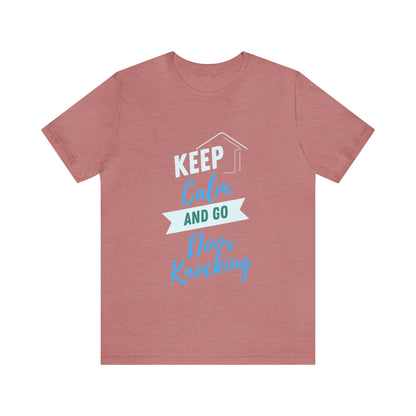 Keep Calm & Door Knock Unisex T-shirt
