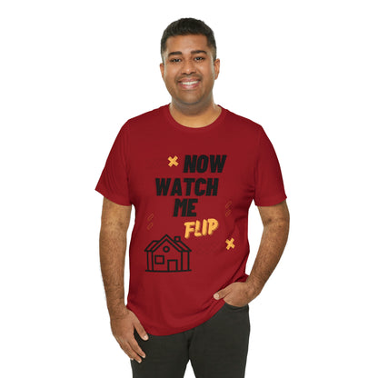 Watch Me Flip Short Sleeve Tee