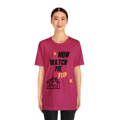 Watch Me Flip Short Sleeve Tee