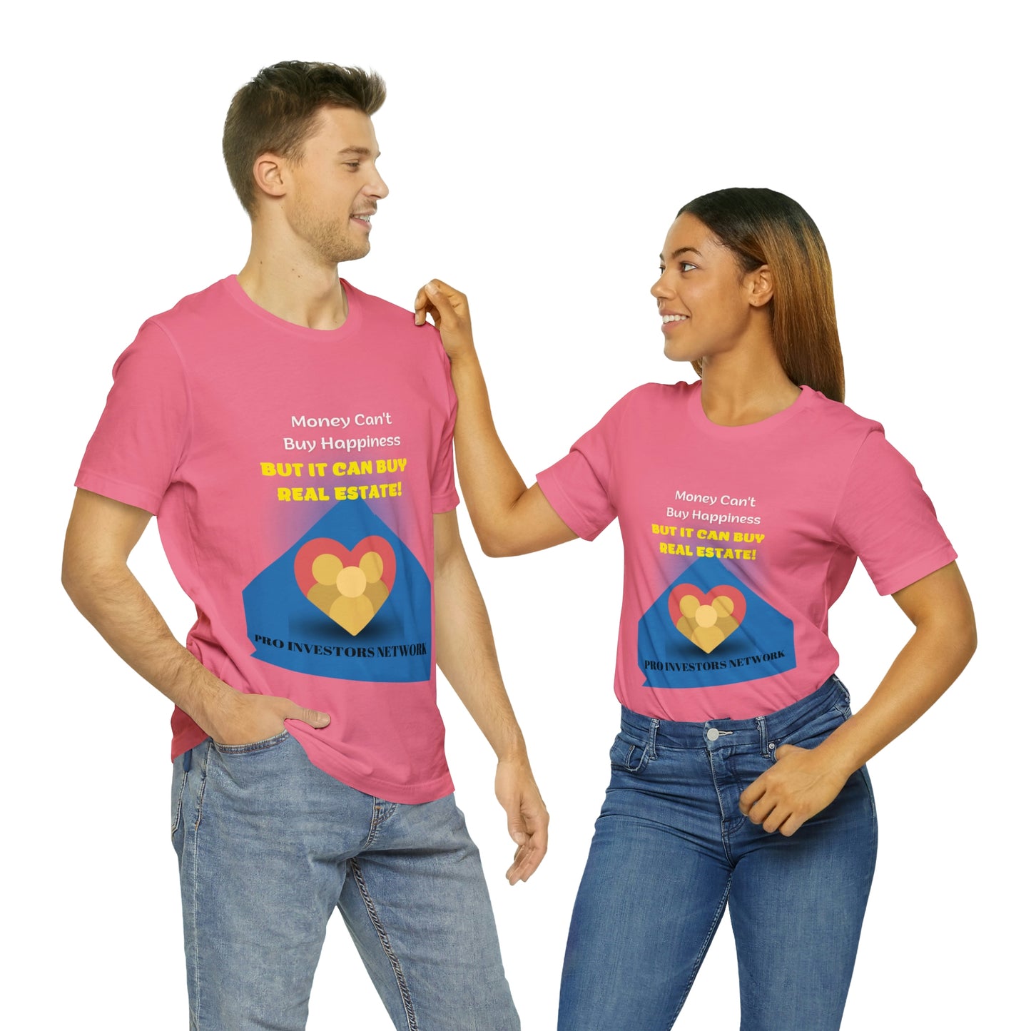 Money Buy Real Estate Heart PRO T-shirt