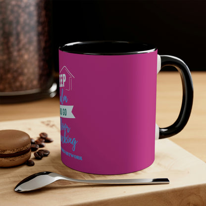 Keep Calm & Door Knock PRO Coffee Mug