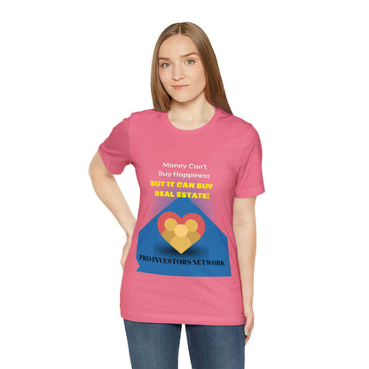 Money Buy Real Estate Heart PRO T-shirt