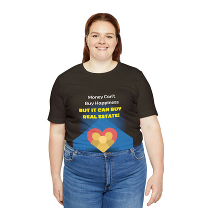 Money Buy Real Estate Heart PRO T-shirt