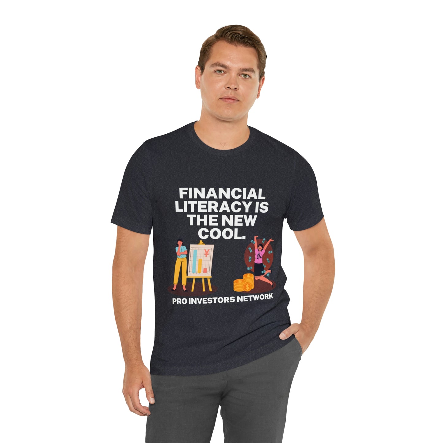 Financial Literacy is Cool PRO T-shirt