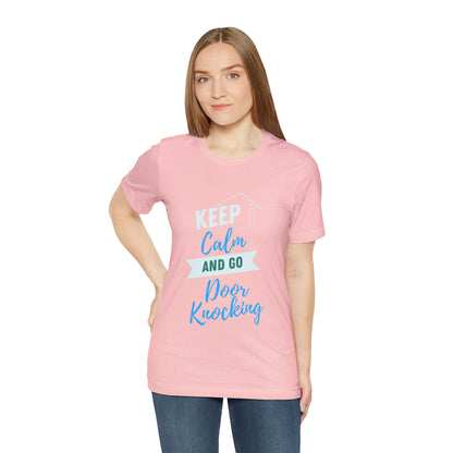 Keep Calm & Door Knock Unisex T-shirt