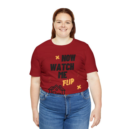Watch Me Flip Short Sleeve Tee