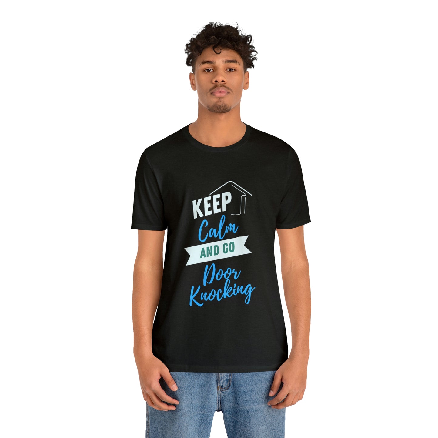Keep Calm & Door Knock Unisex T-shirt