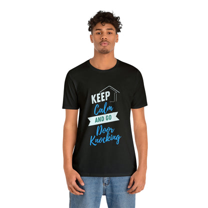 Keep Calm & Door Knock Unisex T-shirt