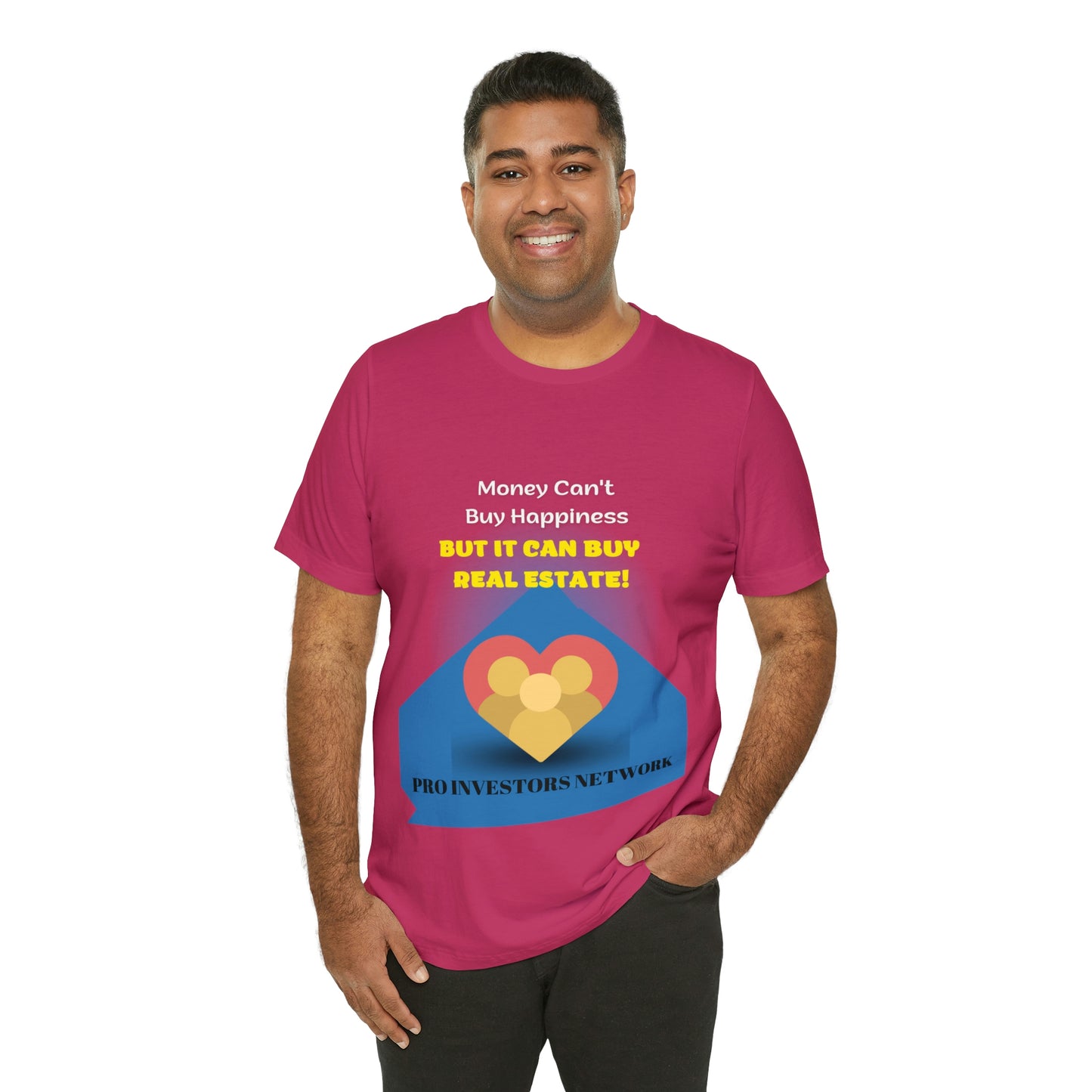 Money Buy Real Estate Heart PRO T-shirt