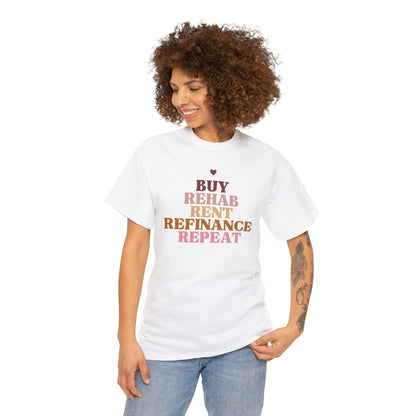 Buy Rehab Rent Refinance Unisex T-Shirt