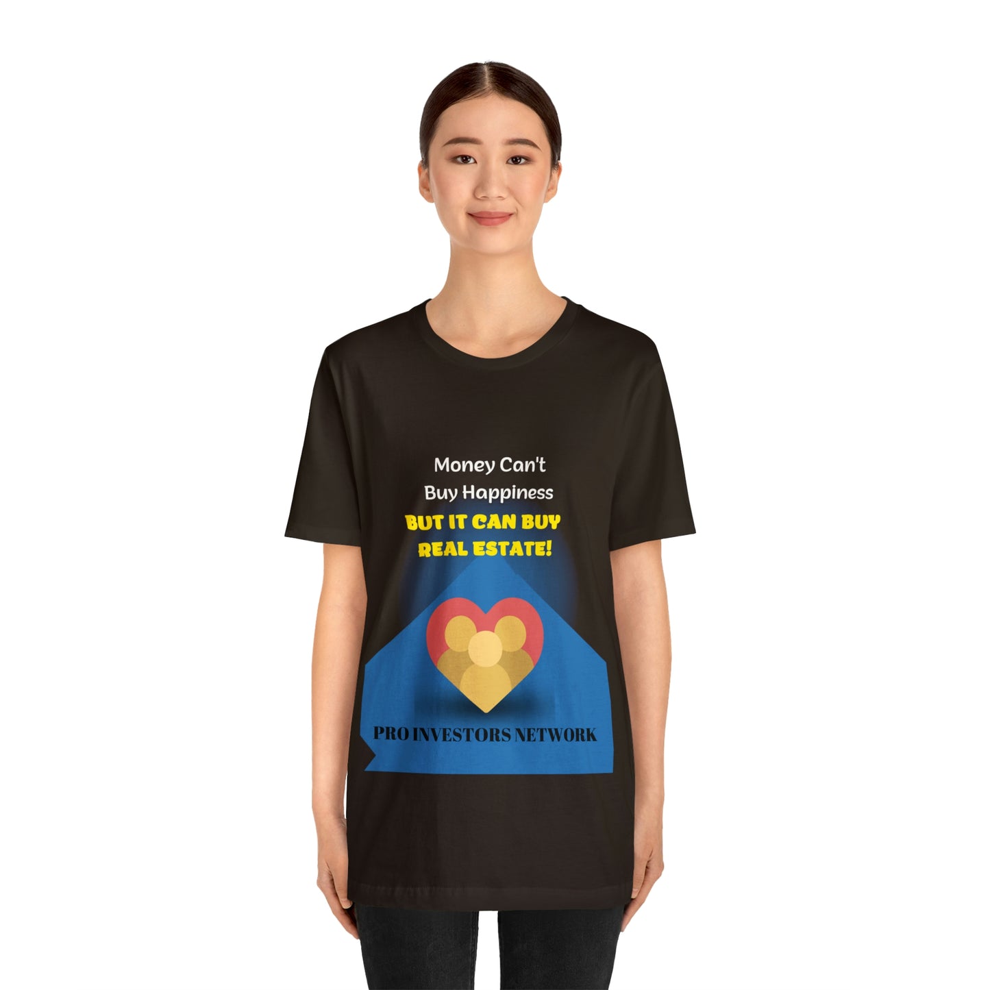 Money Buy Real Estate Heart PRO T-shirt