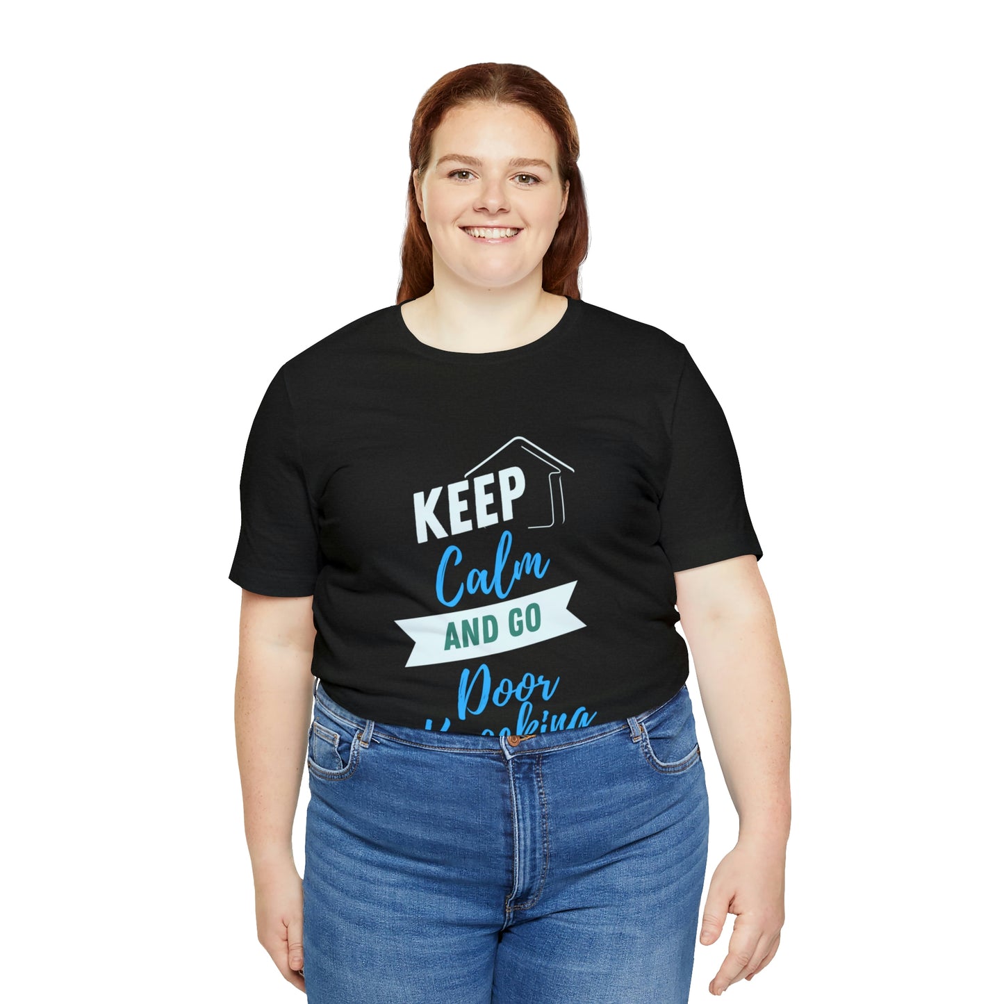 Keep Calm & Door Knock Unisex T-shirt