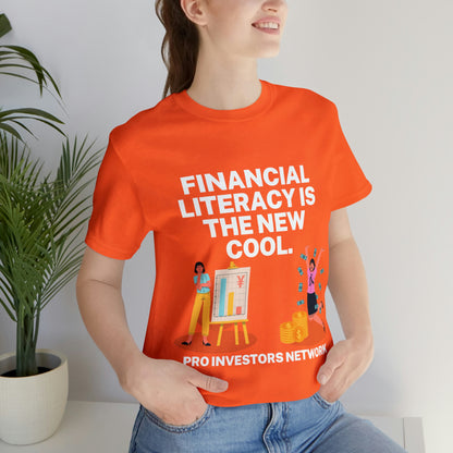 Financial Literacy is Cool PRO T-shirt