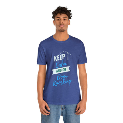 Keep Calm & Door Knock Unisex T-shirt