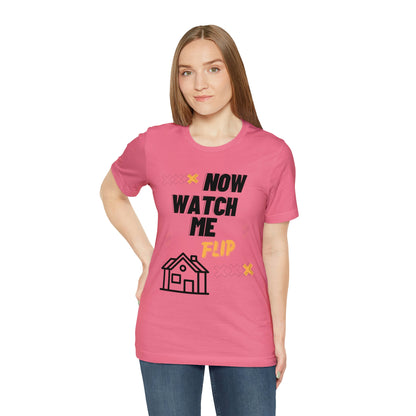Watch Me Flip Short Sleeve Tee