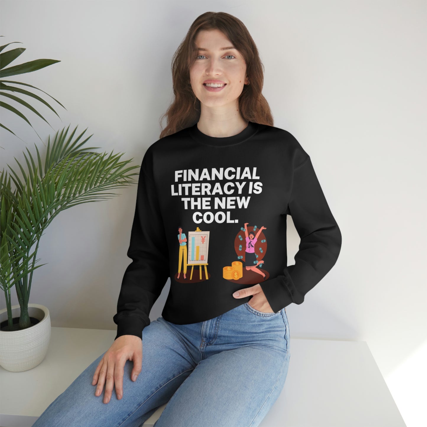 Financial Literacy Is Cool Unisex Sweatshirt