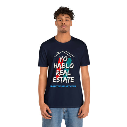 Yo Hablo Real Estate PRO Unisex Jersey Short Sleeve Tee