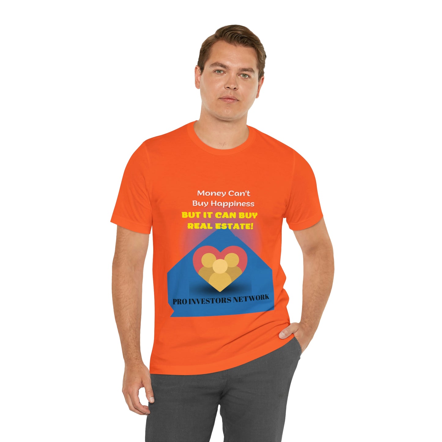 Money Buy Real Estate Heart PRO T-shirt