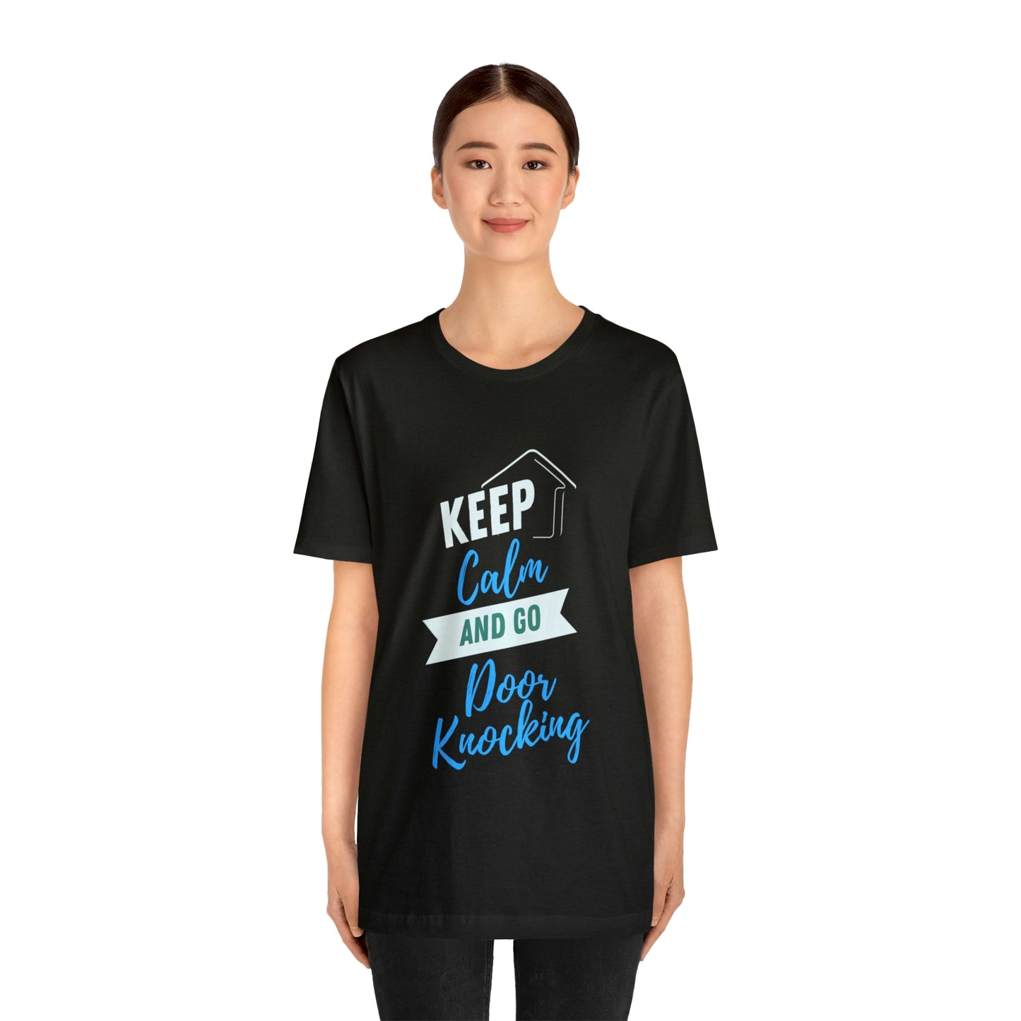 Keep Calm & Door Knock Unisex T-shirt