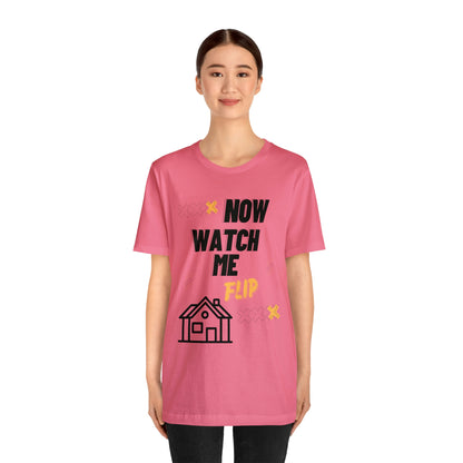 Watch Me Flip Short Sleeve Tee