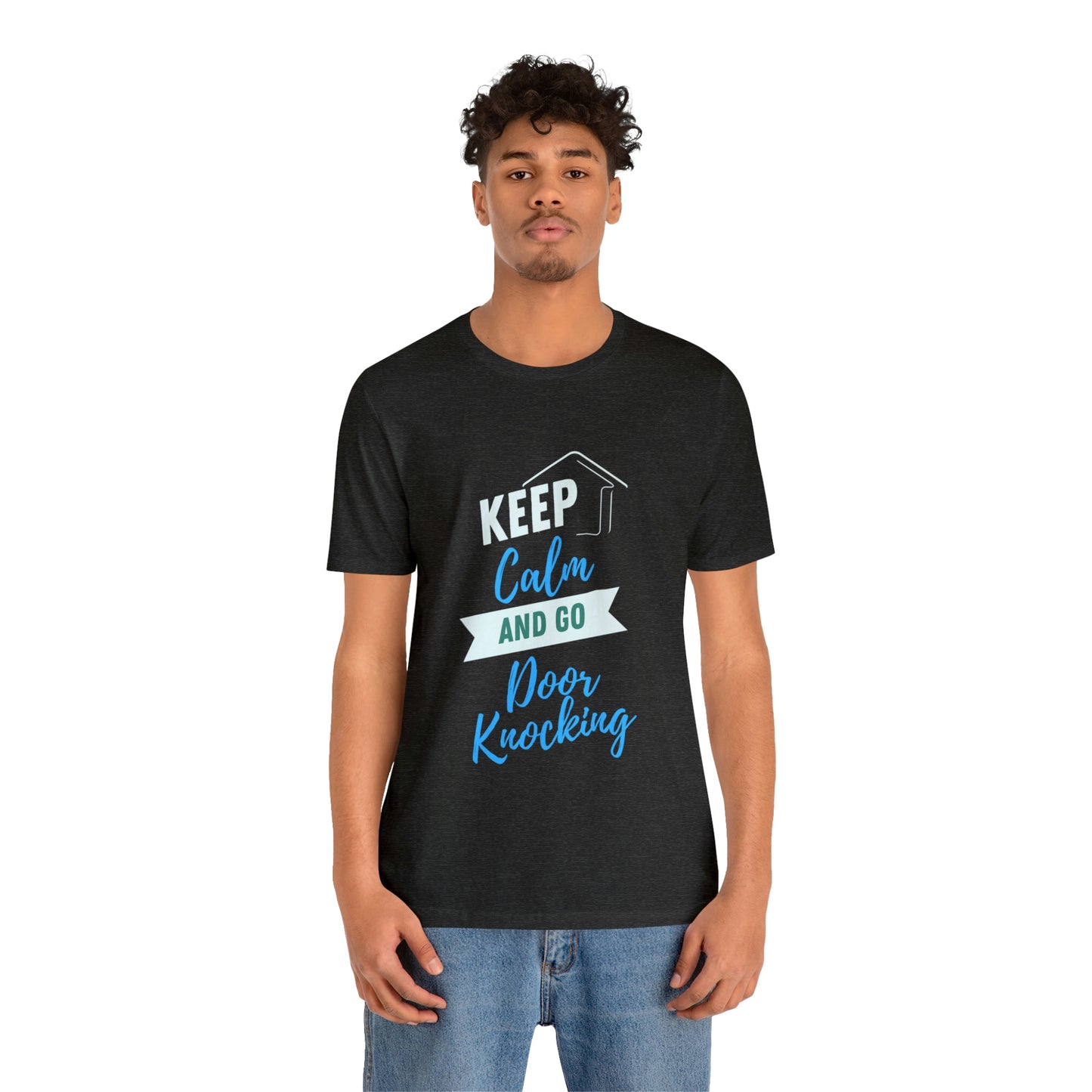 Keep Calm & Door Knock Unisex T-shirt