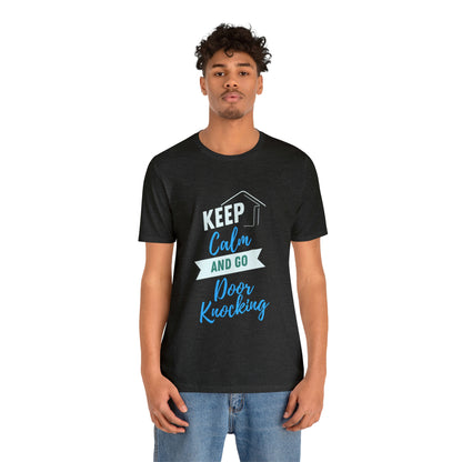 Keep Calm & Door Knock Unisex T-shirt