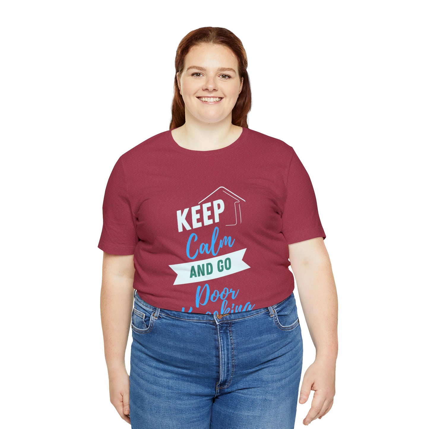 Keep Calm & Door Knock Unisex T-shirt