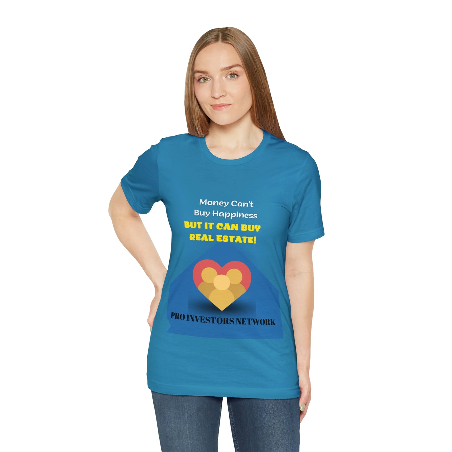 Money Buy Real Estate Heart PRO T-shirt