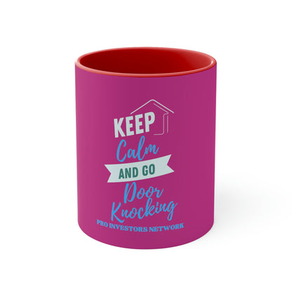 Keep Calm & Door Knock PRO Coffee Mug