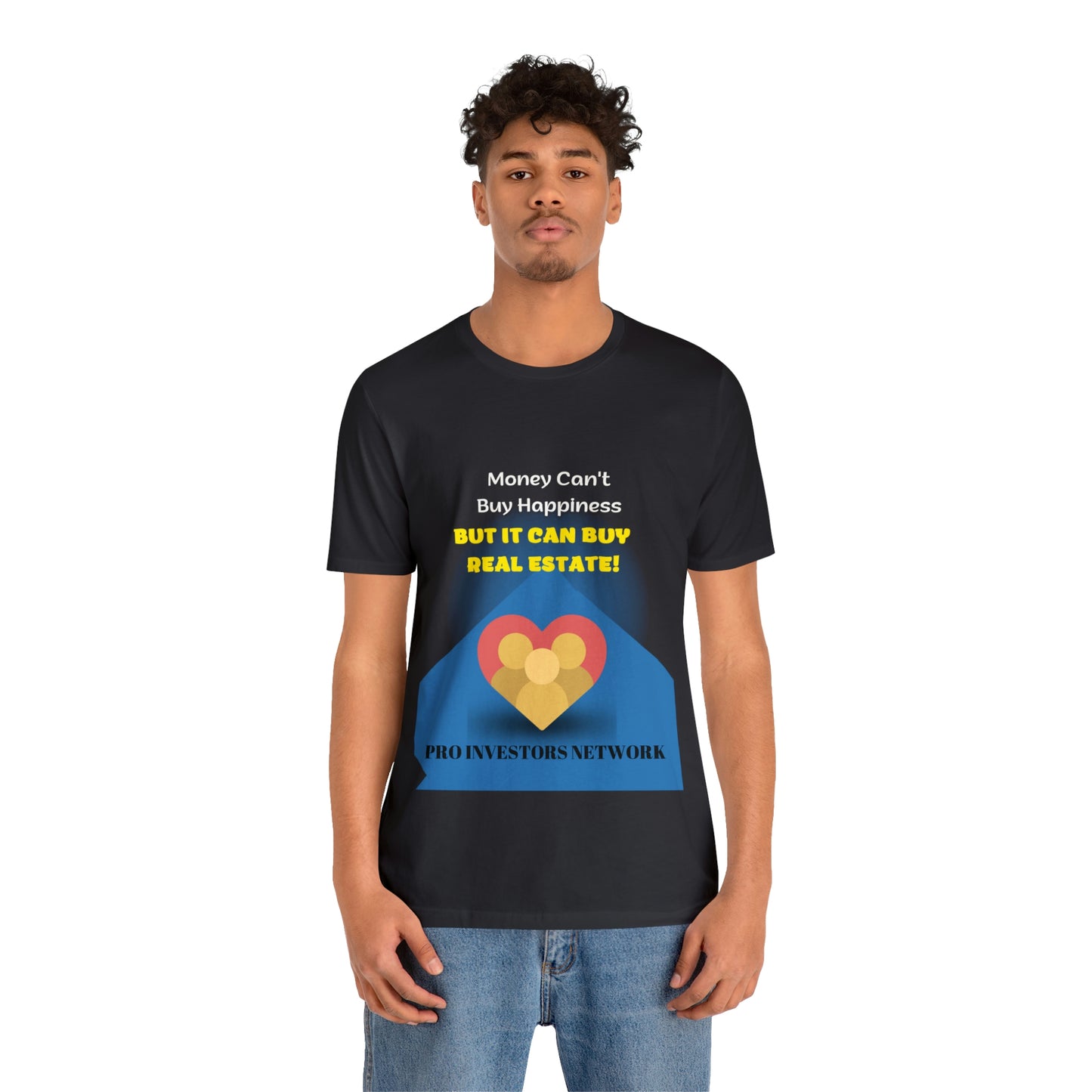 Money Buy Real Estate Heart PRO T-shirt