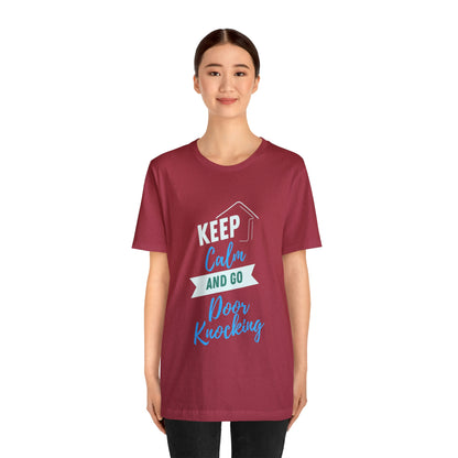 Keep Calm & Door Knock Unisex T-shirt