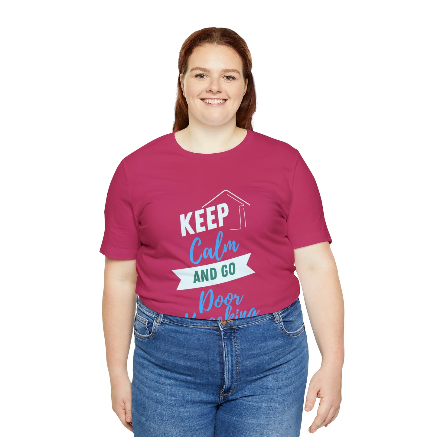 Keep Calm & Door Knock Unisex T-shirt