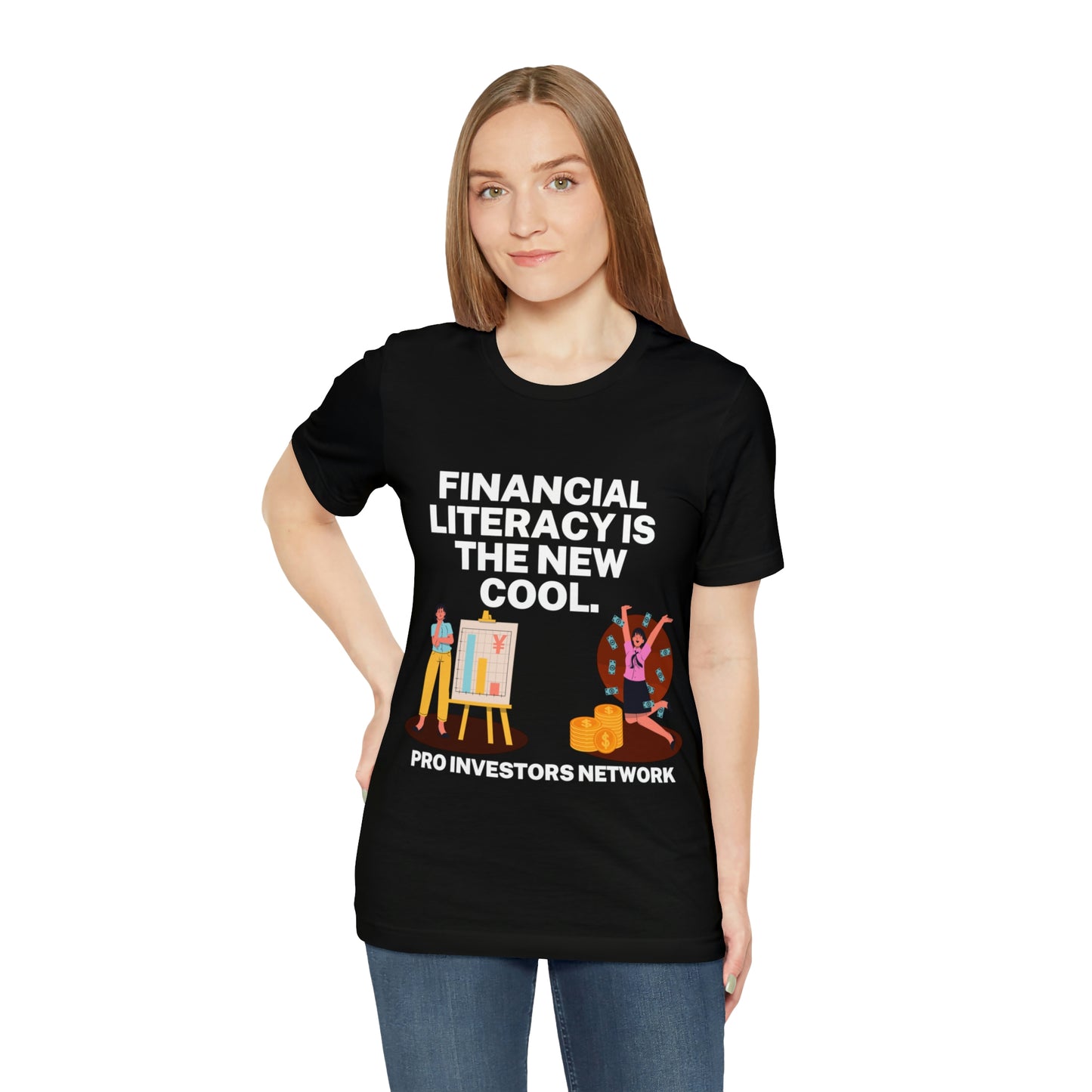 Financial Literacy is Cool PRO T-shirt