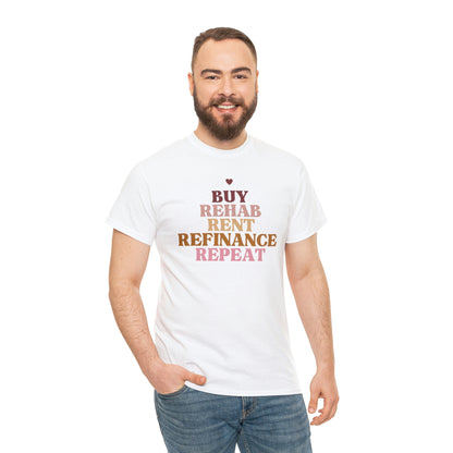 Buy Rehab Rent Refinance Unisex T-Shirt