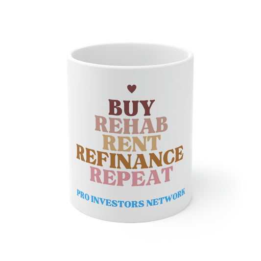 Buy Rehab Rent Refinance Coffee Mug