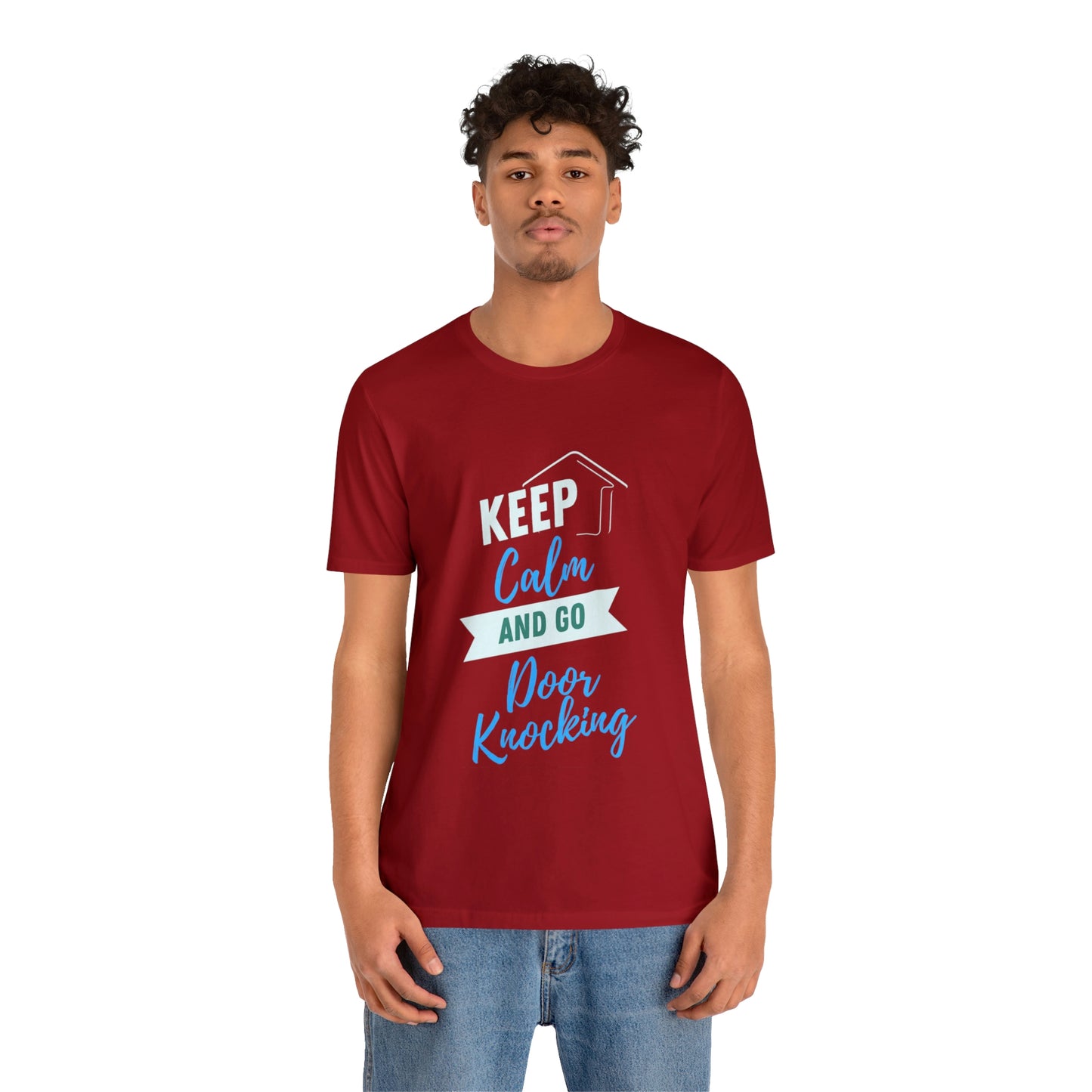Keep Calm & Door Knock Unisex T-shirt