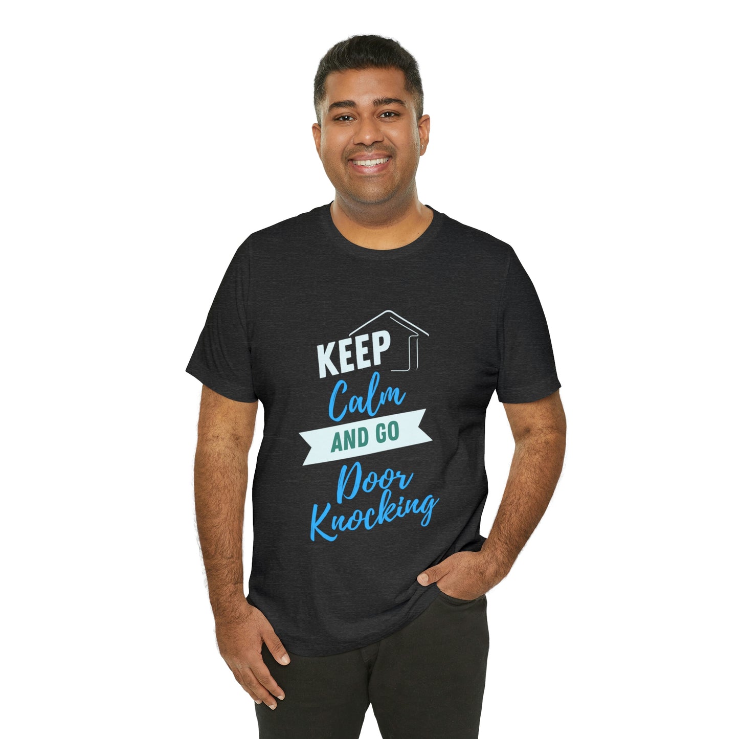 Keep Calm & Door Knock Unisex T-shirt